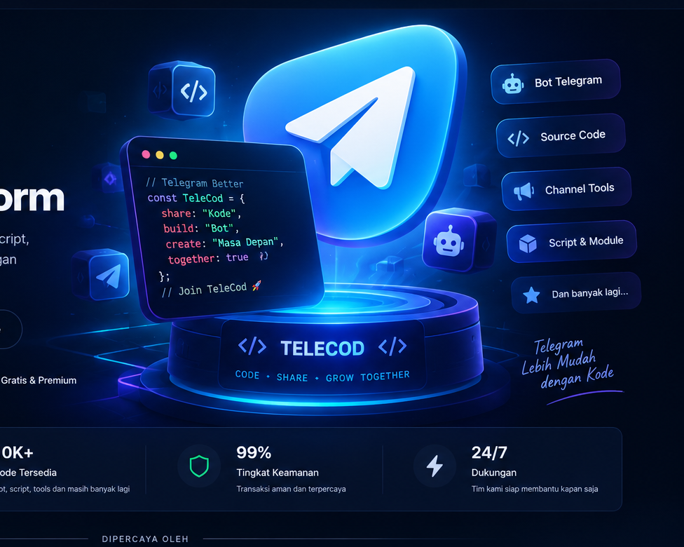 TeleCod Telegram Code Platform